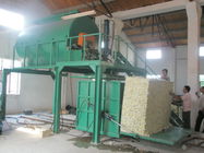 Linea di produzione riciclata automatica della schiuma con la schiuma schiacciata miscela del vapore con colla